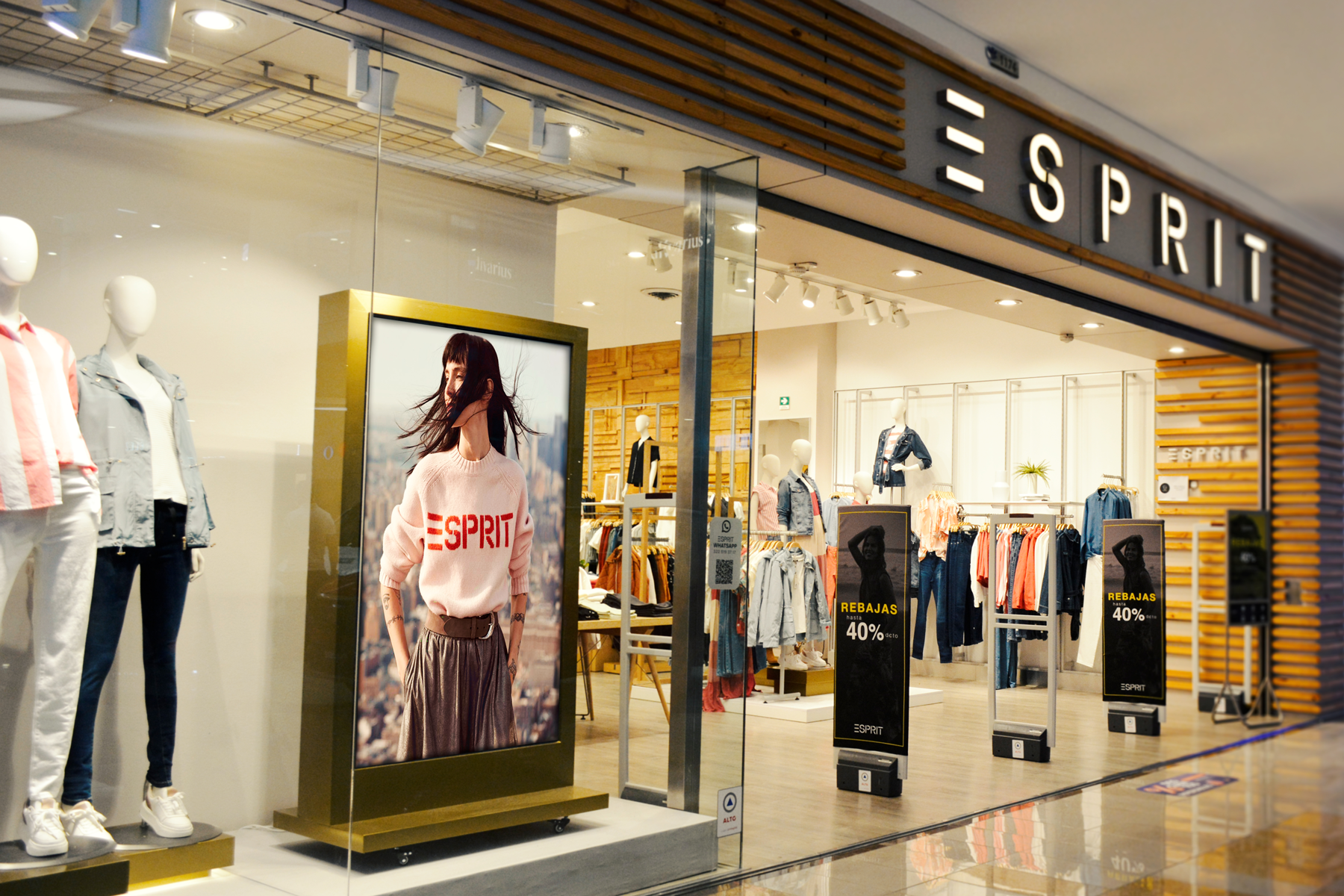 Pantalla digital Esprit por TEKUS