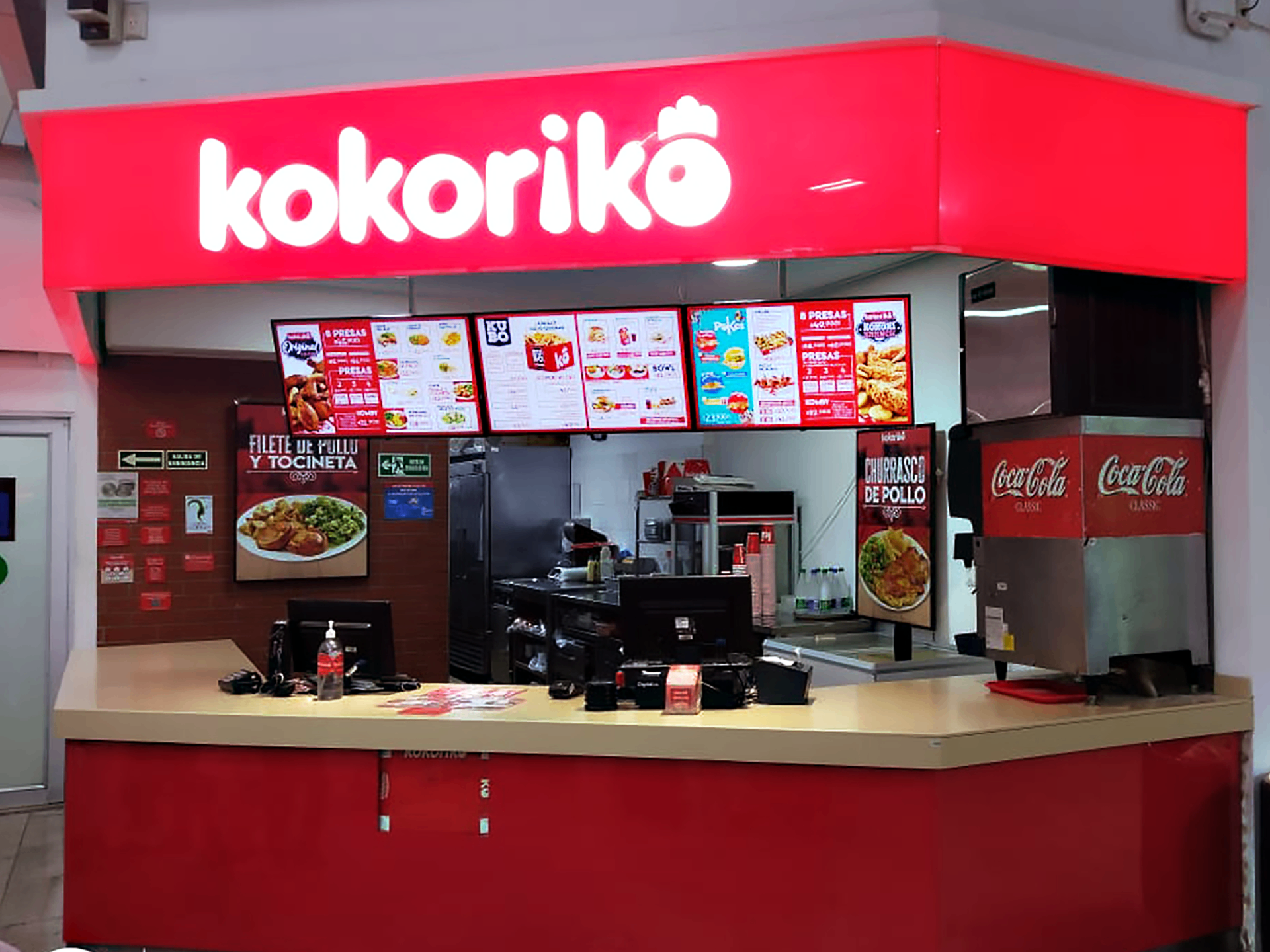 Menú digital Kokoriko por Tekus