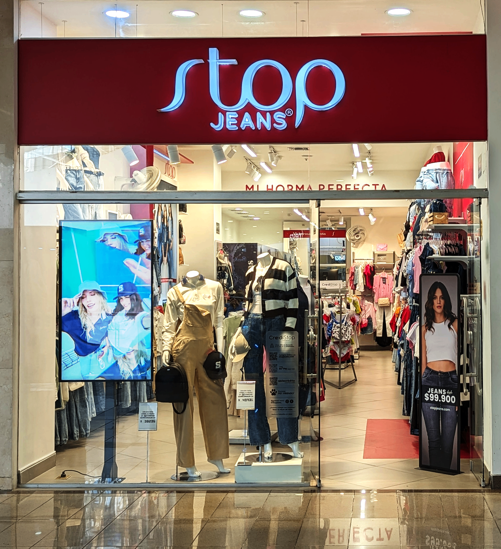 Monitor ultrabrillo Stop Jeans por TEKUS